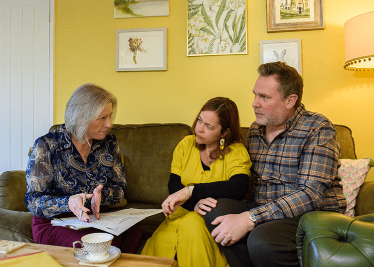 Annie discussing LPA With Couple